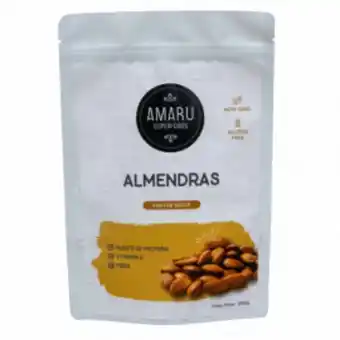 Freshmart Almendra natural amaru superfoods - envase 200gr - unidad oferta