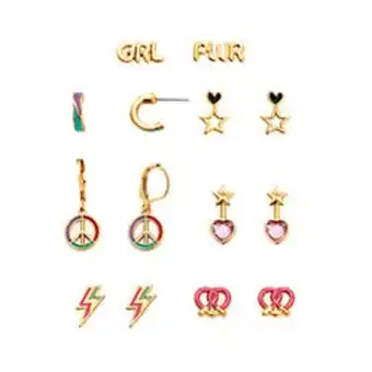 Ésika Estuche de aretes x7 girl world oferta