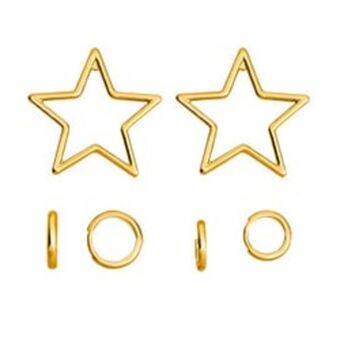 Ésika Estuche de aretes x3 estrella greeicy oferta