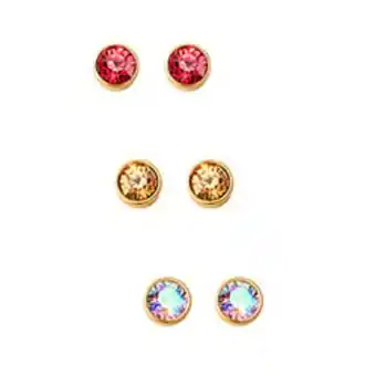 Ésika Estuche de aretes x3 my facets rm oferta