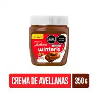 Freshmart Crema de avellanas winter's - pote 350gr - unidad oferta