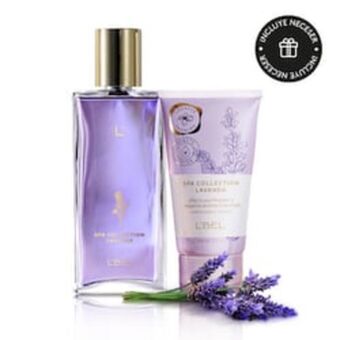 L'Bel Set spa lavanda fragancia y crema manos oferta
