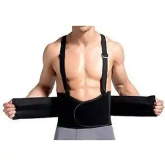 Linio Faja para columna lumbar faja para pesas... oferta