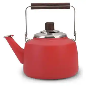 Platanitos Record tetera fiorenza acero inoxidable rojo 3l oferta