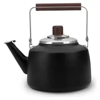 Record tetera fiorenza acero inoxidable negro 3l