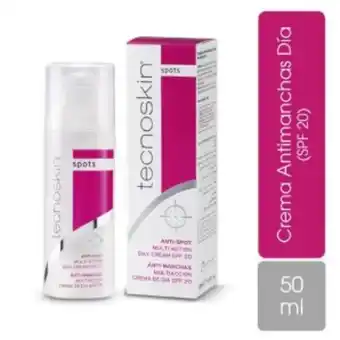 InkaFarma Crema de día tecnoskin anti-spot multi-action - frasco 50 ml oferta