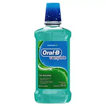 Enjuague bucal oral-b hierba buena - frasco 500 ml