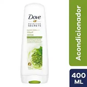 Acondicionador dove nutritive secrets ritual detox - frasco 400 ml
