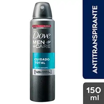 InkaFarma Antitranspirante clean comfort en spray men care dove desodorante - frasco 150 ml oferta