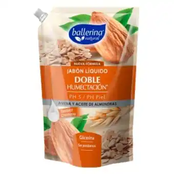 Mifarma Jabón líquido ballerina avena y almendras - doypack 900 ml oferta