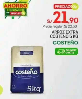Tottus Arroz Extra Costeño 5kg oferta