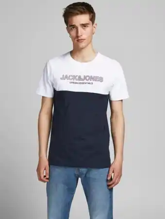The Box Polo para hombre jack & jones tops 12190452 urban blocking tee ss o-neck noos wh oferta