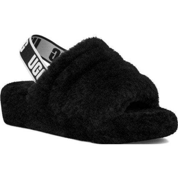 Ugg sandalias fluff yeah slide w muj black oferta en Platanitos