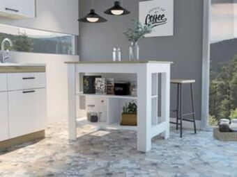 Tai Loy Mesa de cocina kitchen - blanco nevado oferta