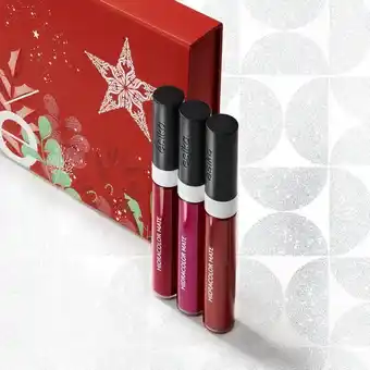 Ésika Set labiales líquidos hidracolor mate full color x3 oferta