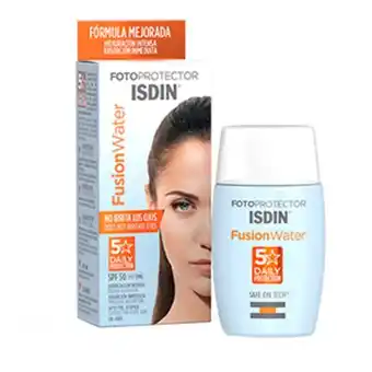 InkaFarma Fotoprotector isdin fusion water oil control fps 50+ - frasco 50 ml oferta