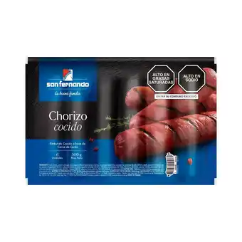 Tottus Chorizo cocido san fernando 500 gr oferta