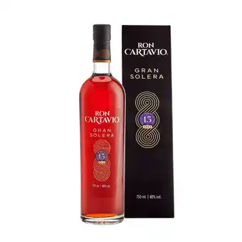 Tottus Ron cartavio solera 15 años 750 ml oferta