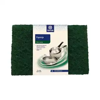 Tottus Esponja fibra verde tottus oferta