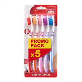Tottus Cepillo dental precio uno 5 unidades oferta