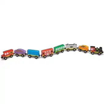 Tottus Set trenes de madera oferta