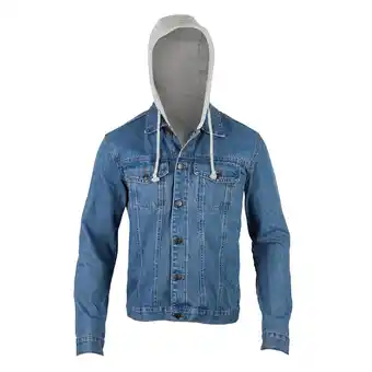 Tottus Casaca jean hombre m celeste oferta