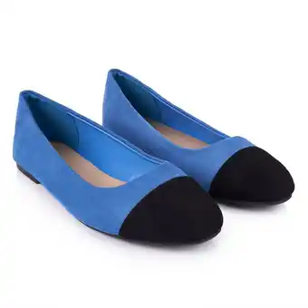 Tottus Ballerinas contraste mujer azul 38 oferta