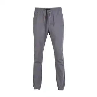 Tottus Pantalon color entero hombre 42 plomo oferta