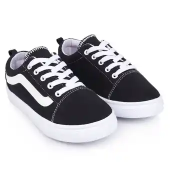 Tottus Lona zapatilla line negro 28 oferta