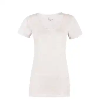 Tottus Polo cuello trenza mujer l gris claro oferta