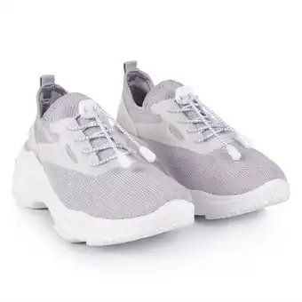 Tottus Zapatilla chunky mesh gris 40 oferta