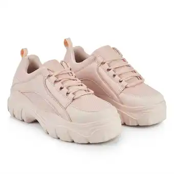 Tottus Zapatilla chunky pastel rosa 39 oferta