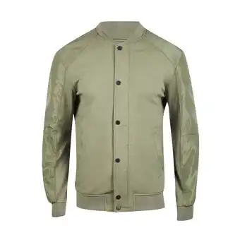 Tottus Casaca bomber hombre l verde oferta