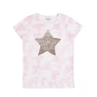 Tottus Polo mc fp lentejuela ni�a teen talla 16 rosa oferta