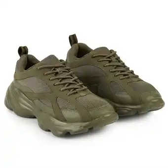 Tottus Zapatilla chunky solid verde 41 oferta
