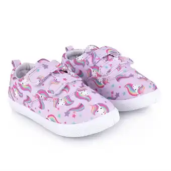 Tottus Lonas velcro print niña lila 24 oferta