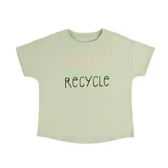 Tottus Polo sustentable ni�a teen talla 14 pistacho oferta
