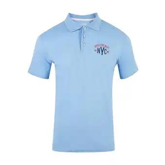 Tottus Polo box parche hombre m azul oferta