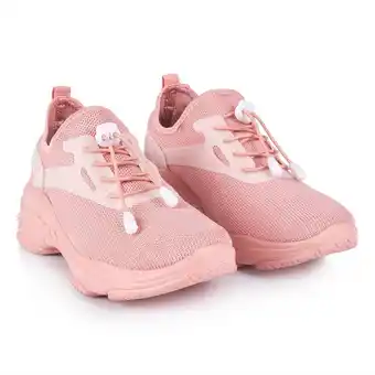 Tottus Zapatilla chunky mesh rosa 35 oferta