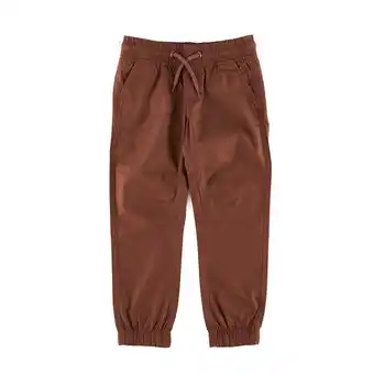 Tottus Pantalon jogger paper niño talla 6 marron oferta