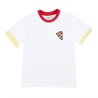 Tottus Polo mc contraste flow niño talla 6 blanco oferta
