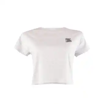 Tottus Polo bordado algodon organico mujer s gris oferta