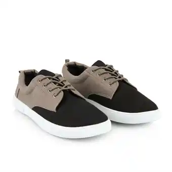 Tottus Lona pasador bicolor negro 40 oferta