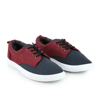 Tottus Lona pasador bicolor azul 41 oferta