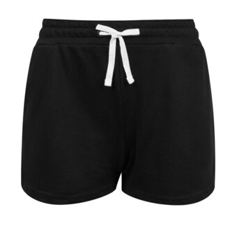 Tottus Short franela mujer l negro oferta