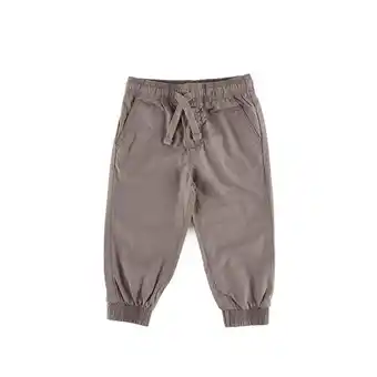 Tottus Pantalon jogger paper beb� talla 9m gris oc oferta