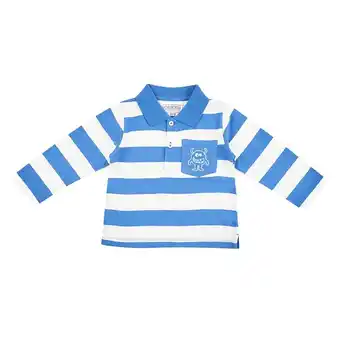Tottus Polo ml cuello monster beb� 6m azul oferta