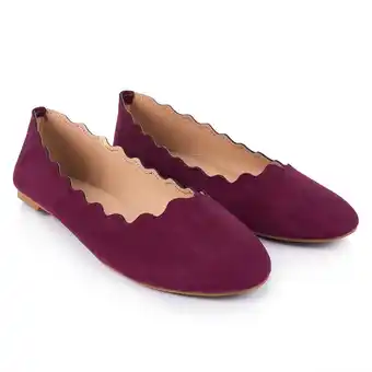 Tottus Ballerina ondas mujer wine 39 oferta