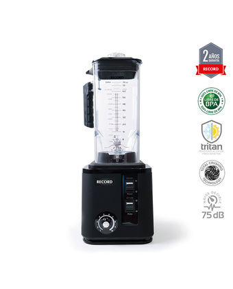Tiendas EFE Licuadora profesional record 2.2l 10 velocidades negra oferta
