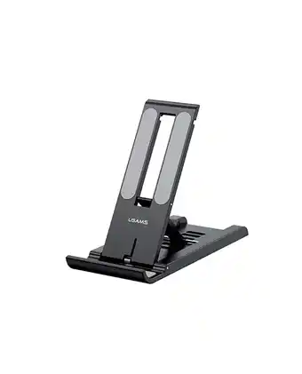 Tiendas EFE Soporte mesa retráctil usams celular/tablet negro oferta